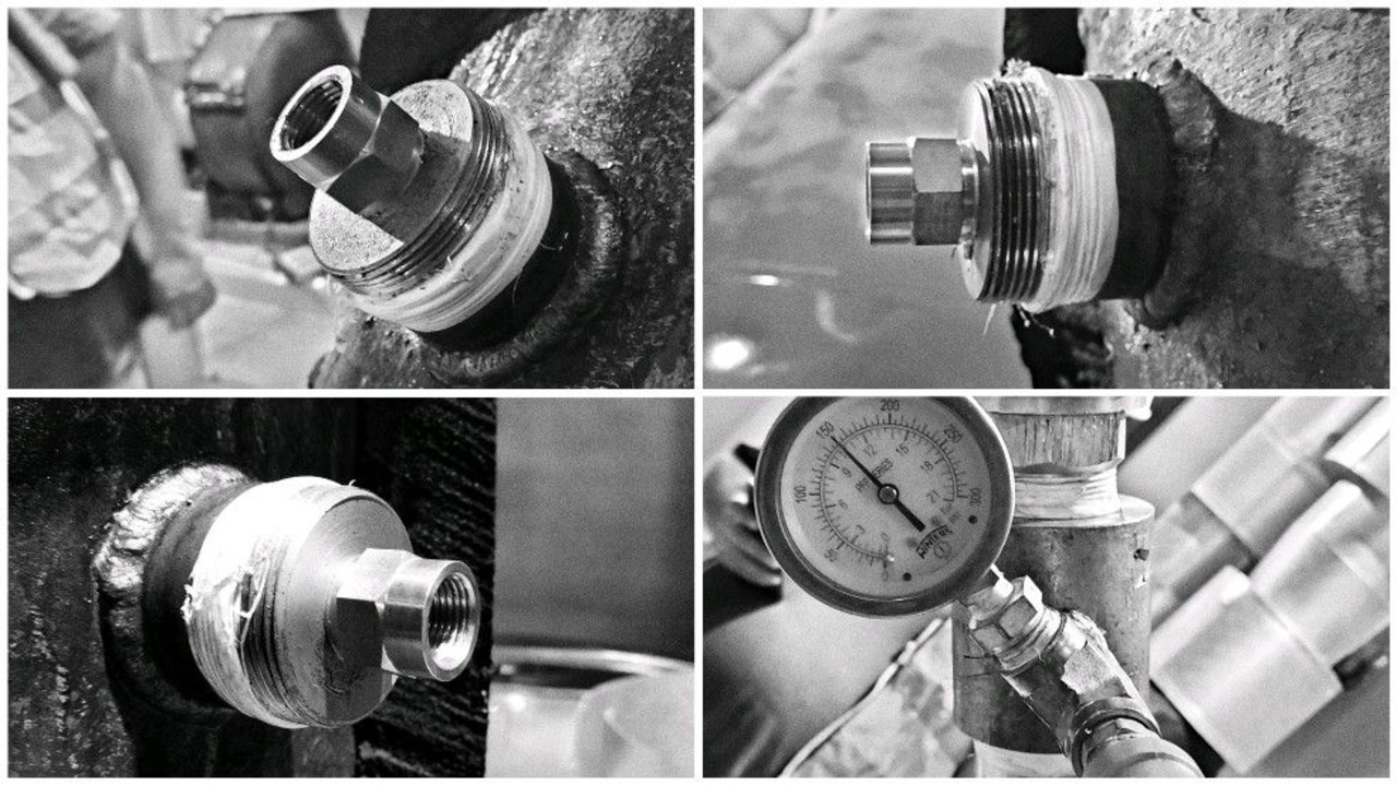 Thermowell installation image